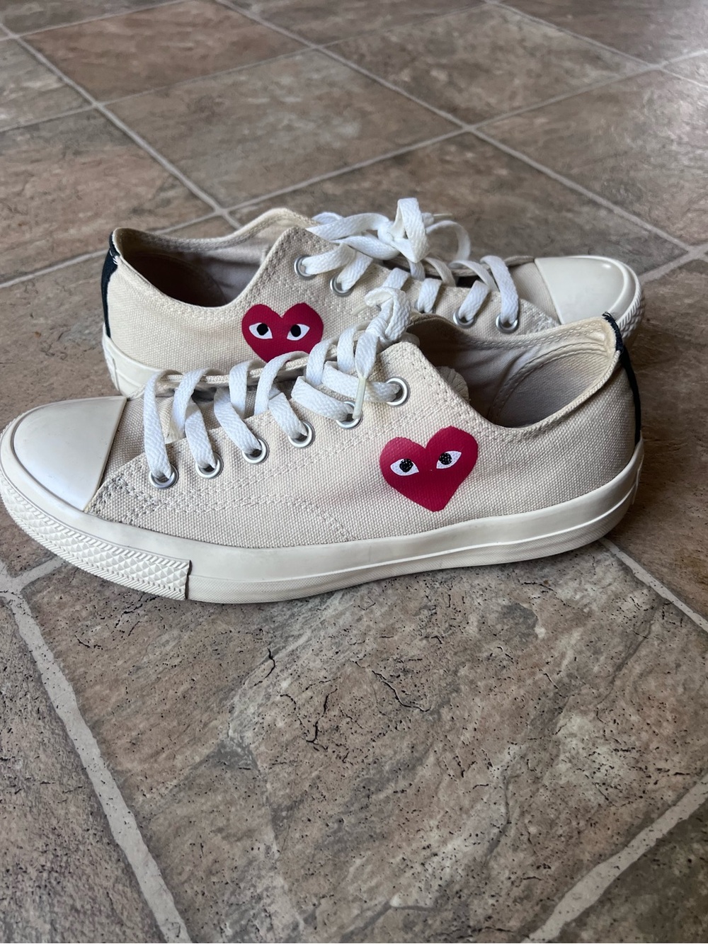 Comme des Garçons Chuck Taylor All Star Ox 'Milk' Men's Size 7